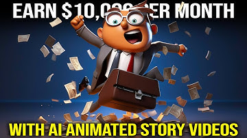 Earn $10,000 Per Month Create AI Animated Story Videos with ChatGPT