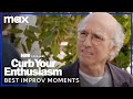The Curb Cast's Favorite Improv Moments | Curb Your Enthusiasm | Max