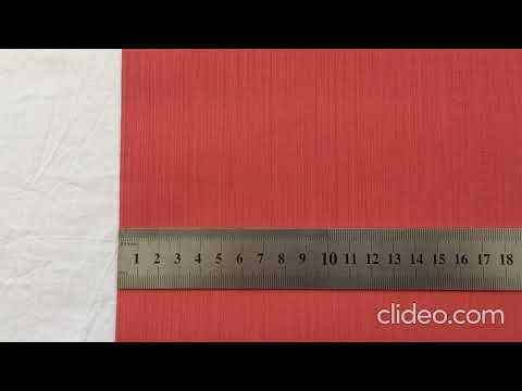 Однотонні яскраві німецькі шпалери 323387, червоного кольору, алізаринового відтінку, вінілові вінілові, тиснені, видео 1