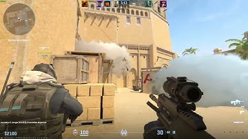 Insane Flick Shot with SSG 08 in CS2