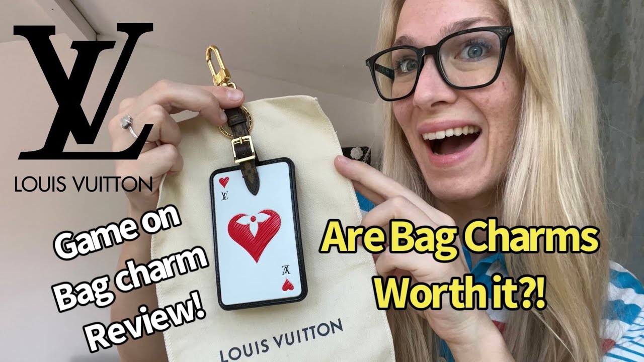 LOUIS VUITTON FLEUR DE MONOGRAM BAG CHARM I MY FAVORITE BAG CHARM + REVIEW  