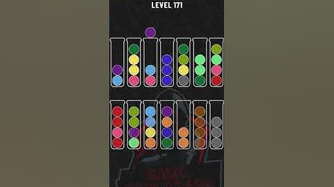 Ball Sort Puzzle | Level 171 | No Extra tube | Single Level
