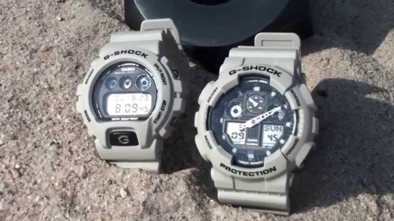 Casio G-Shock Desert Beige Series
