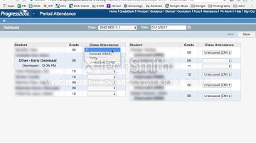 ProgressBook Period Attendance