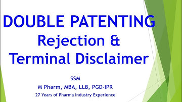 Double Patenting Rejection and Terminal Disclaimer