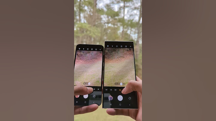 S23 Ultra VS S23 Size & Camera Zoom Test!