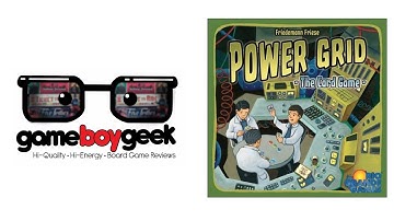 Power Grid The Card Game Review with the Game Boy Geek