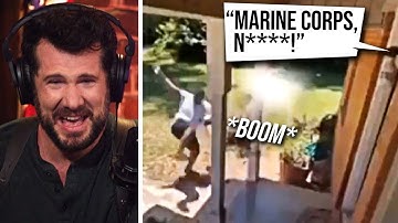 Marine Vet vs. Amazon Porch Pirate! FLASH BANG SURPISE! | Louder With Crowder