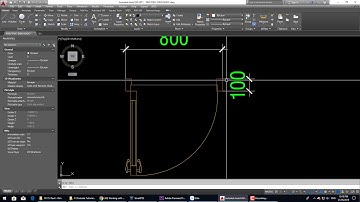 Dynamic Block - Tạo cửa đi tự động thay đổi kích thước theo khung bao