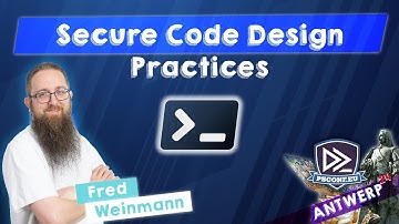 Secure Code Design Practices - Friedrich Weinmann - PSConfEU 2024