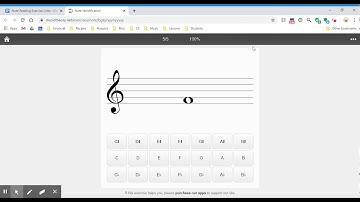 Exercises from musictheory.net