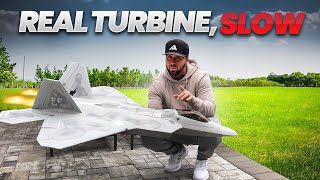 Slowest RC JET ever made! - Turbine F-22