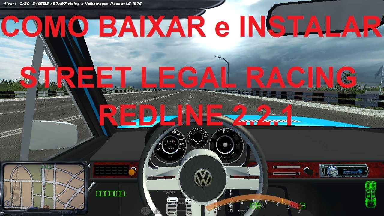 street legal racing redline completo