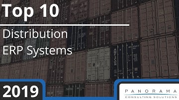 What is the 2019 Top 10 Distribution ERP Systems Report?
