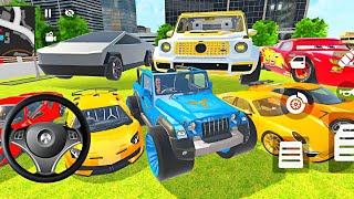 Car bike game*Franklin ordered an Indian police car and Mahindra Thar or Tesla in  game 🎮 bike 🚳 🚨