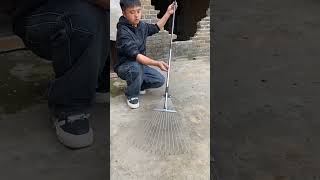 Garden Leaf Rake #GardenTools #LeafRake #GardenRake #YardWork#GardenCare #LawnCare #GardenEssentials