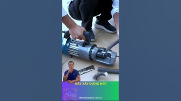 Máy cắt sắt thủy lực #xaydung #construction #tooltips