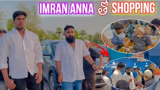 Imran Anna తో Shopping🛍️|| Imran khan||Gaddam Chintu || Pareshan boys || #pareshaanboys1 #imrankhan