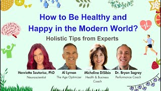 Holistic Wellbeing Discussion with Henrietta Szutorisz, PhD