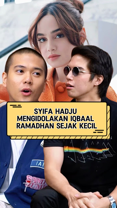 Reaksi El Rumi ketika tau Syifa Hadju ngefans sama Iqbaal. #elrumi #syifahadju #iqbaalramadhan