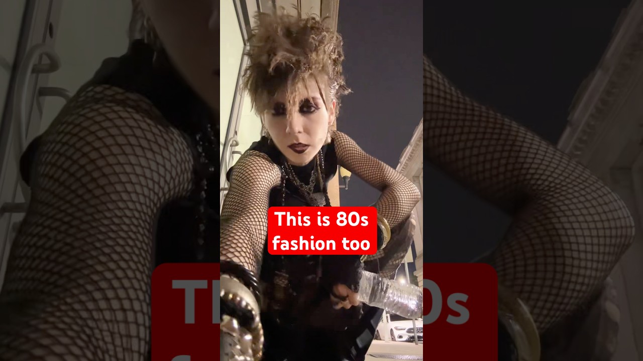 80s fashion is so much more than aerobic clothes & acid wash denim 