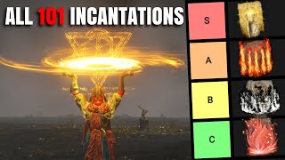 Every Incantation Ranked! Elden Ring Spell Tier List Patch 1.10 #fromsoftware