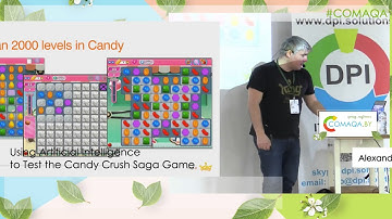 Using Artificial Intelligence to Test the Candy Crush Saga Game. Alexander Andelkovic