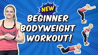 NEW Beginner Bodyweight Workout! (No jumping!) screenshot 2