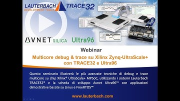 Multicore debug e trace su Xilinx Zynq UltraScale con TRACE32 e Ultra96