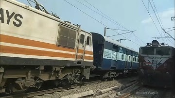 Suryanagri Express Overtaking Ahmedabad Passenger