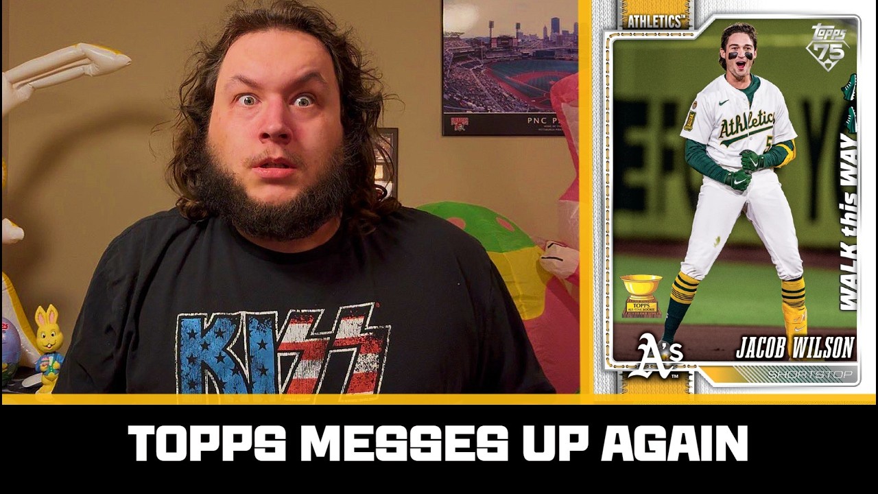 TOPPS CONTINUES TO MESS THINGS UP! THIS IS RIDICULOUS…