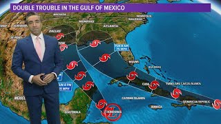 Tropics Update: Tropical Storm Laura, Tropical Depression 14, and the Fujiwhara Effect