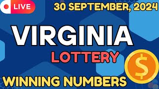 Virginia Day Lottery Results For - 30 Sep 2024
