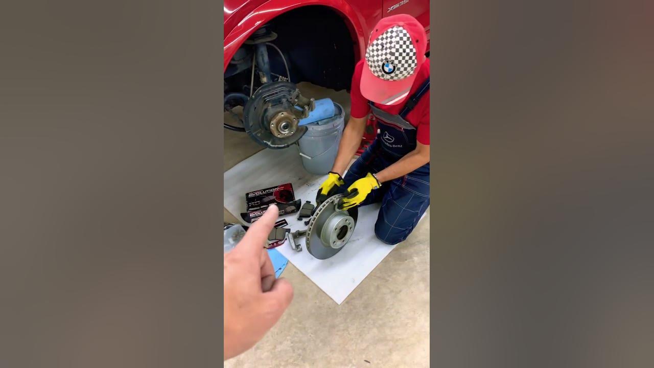 BMW Symptoms Warped Brake Rotor ? #bmw #bmwf10#bmwf30 #bmwf25 #bmwf26 #