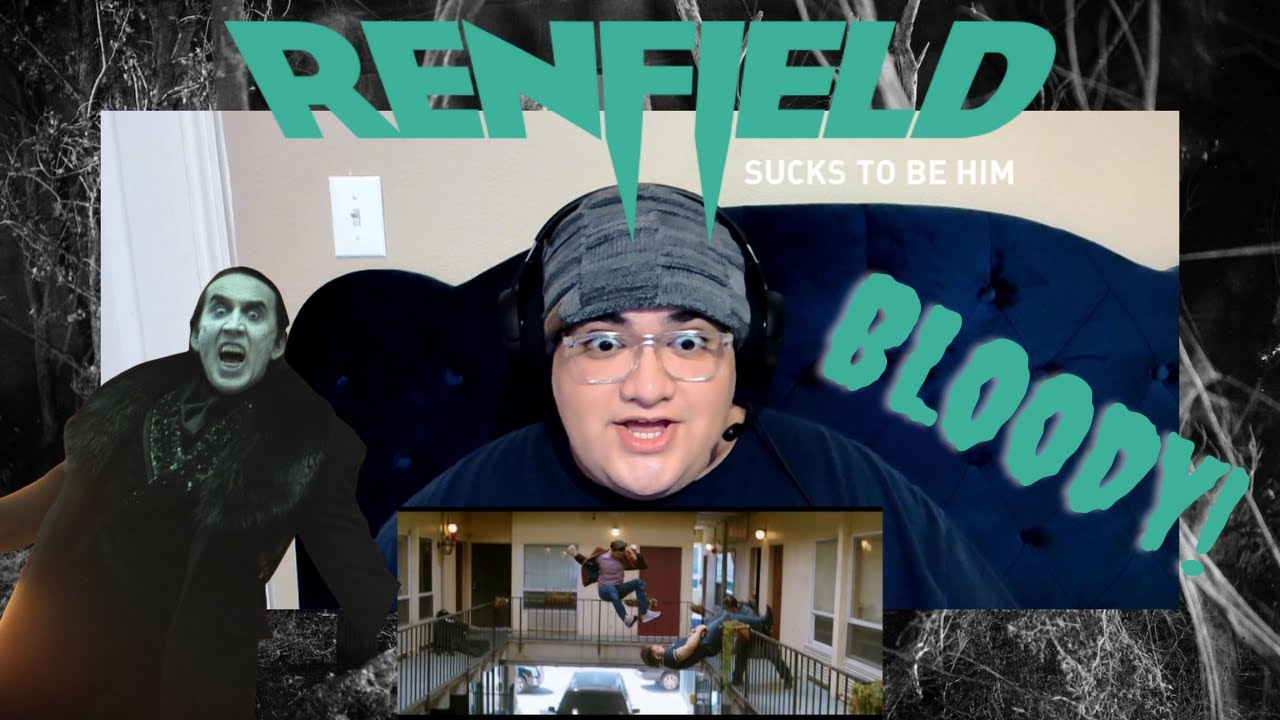 Renfield Final Trailer Reaction | Dracula | Universal Monsters | Nicolas Cage