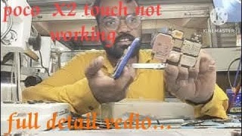 poco x2 touch not working....solution step by step...😘😘😘❤