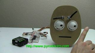 Animatronic Eyes Using Servos