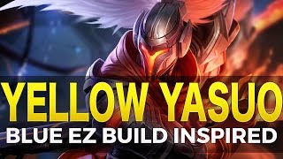 Yellow Yasuo Build - Early Baron Potential - League of Legends