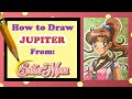 Let S Draw And Color SAILOR JUPITER 