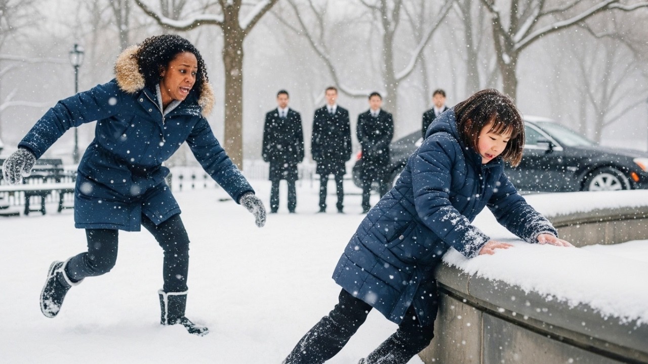 Femme noire sauve une fillette gelée—sans savoir que c’est l’enfant du boss mafieux coréen