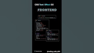 Text animation using #css grid areas and #html5 semantic elements🚀#htmlcss #html5css3 #csstips #csst