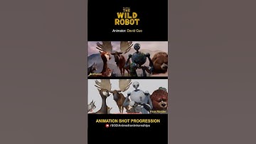 The Wild Robot Shot Progression #shots