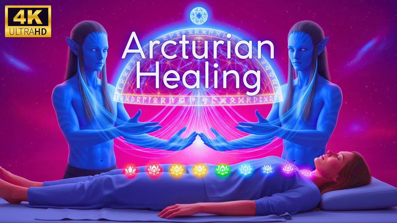 🔮 Arcturian Healing Frequency 🌌 Light Codes for Soul Awakening DNA ...