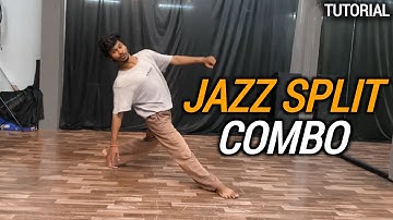 Simple Jazz Split Combo | Dance Tutorial #contemporarytutorial #dance