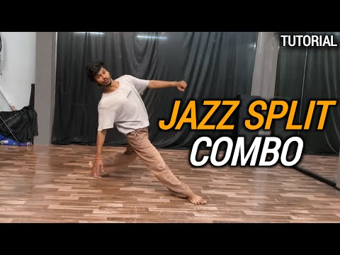 Simple Jazz Split Combo | Dance Tutorial #contemporarytutorial #dance
