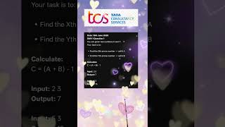 tcs nqt coding question June 15th #tcs #coding #developer