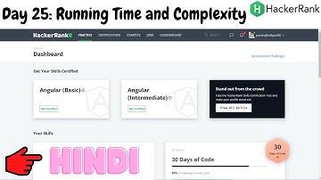 Day 25: Running Time and Complexity | 30 days of code | Hackerrank | C Language | Code With Pankaj