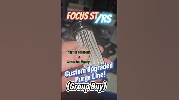 Focus ST/RS - Purge Line Upgrade | *Best Mods For Your Money* | #focusst #focusstbest
