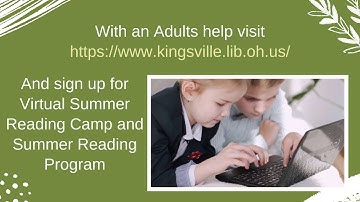 Children Summer Reading 2020 Promo Video