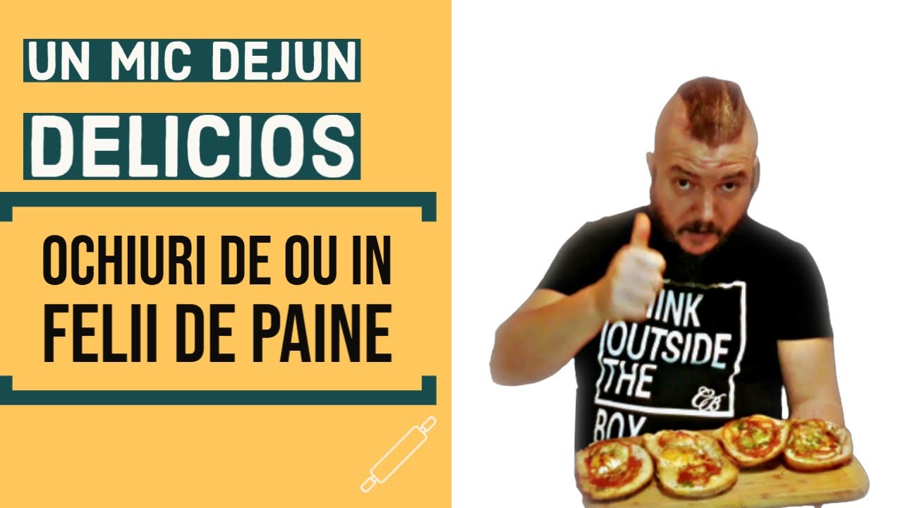 Mic dejun rapid si simplu | Ochiuri de Ou in paine | Mic dejun cu oua